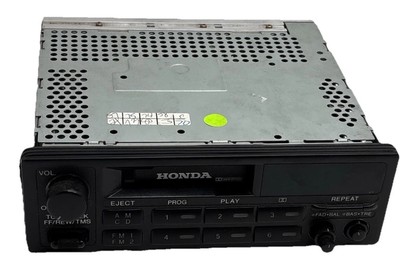 Honda 2400 AM FM Factory Radio & Cassette w/ Cubby CM6704BA Untested