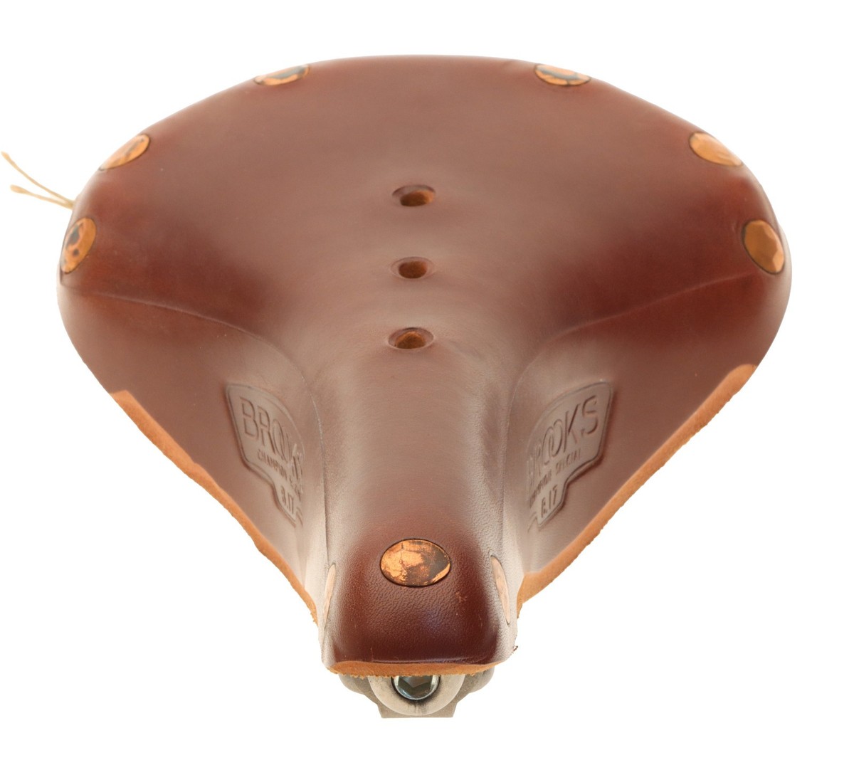 Brooks B17 Special Saddle Titanium Rails Hard Leather Cover Brown