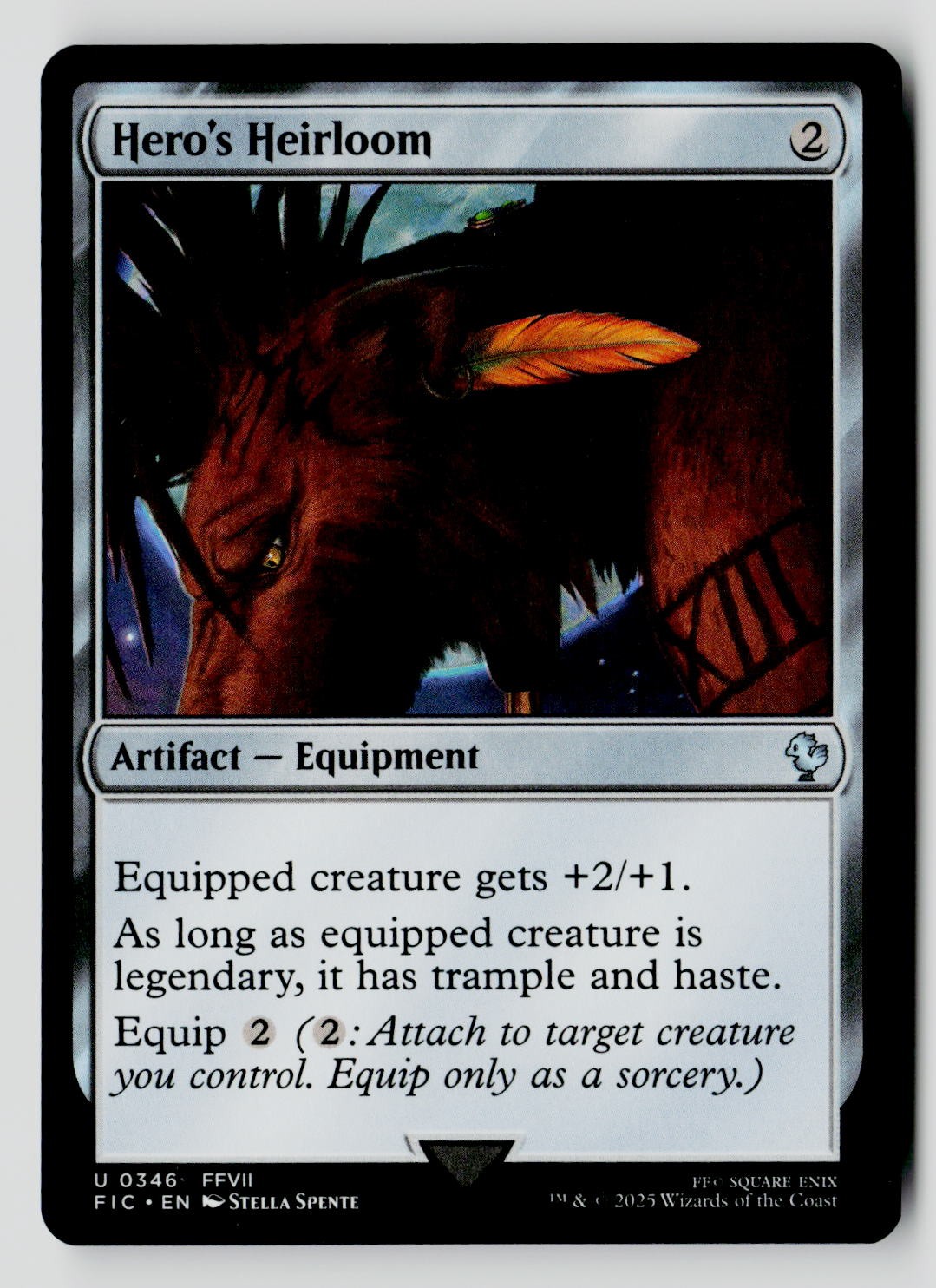 Hero's Heirloom 346 U MTG FIC NM