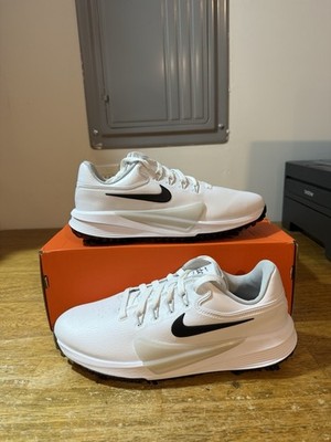 Men's Size 15-Nike Victory Pro 4 White Black Athletic Golf Shoes FZ7611-100