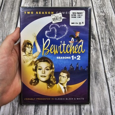 Bewitched Seasons 1 & 2 DVD Set Mill Creek New Sealed Classic Black & White
