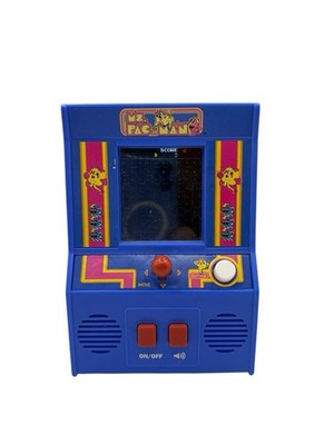 MS PACMAN Retro Mini Arcade Handheld Game BANDAI Tested 2018