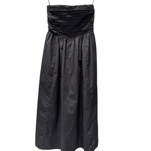 faithfull the brand black midi dress Marianne Midi Dress in Black