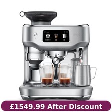 Image of Sage The Oracle Dual Boiler SES995BSS Bean-To-Cup Coffee Machine Brushed Steel*