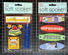 Soft Spoken Dimensional Embellishments HIGH SCHOOL Senior or SIXTH GRADE Grad