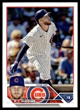 2023 Topps P.J. Higgins Chicago Cubs #338