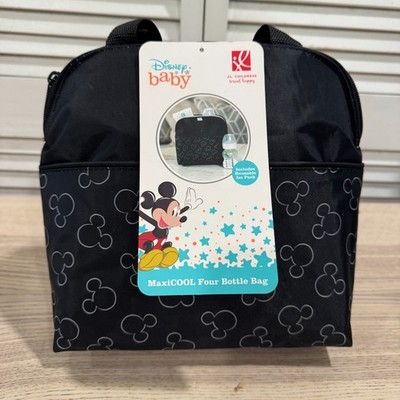 Disney Baby J.L Childress Maxi Cool Four Bottle Bag with Reusable Ice Pack