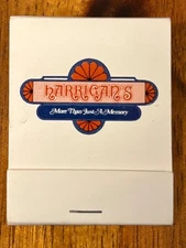 Harrigan’s Restaurant and Lounge Used Matchbook Sheraton Inn Frederick Maryland