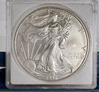 1996 AMERICAN SILVER EAGLE BU
