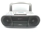 Sony CFD-S01 Boombox Portable Stereo CD Cassette Player AM FM Radio TESTED WORKS