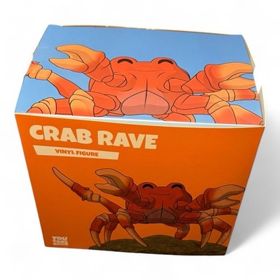 Youtooz Crab Rave Vinyl Figure New/Sealed   Light Box Wear