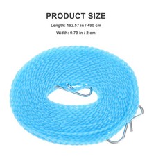 Portable Outdoor Nylon Clothesline Windproof Non Slip with Storage Bag