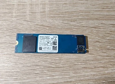 TOSHIBA Western Digital m.2 256GB NVME SSD mit Windows 11 Pro | Festplatte 2280