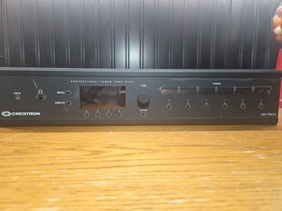 Crestron CEN-TRACK Professional Tuner Card Rack W/ XM & AudioNet Cards