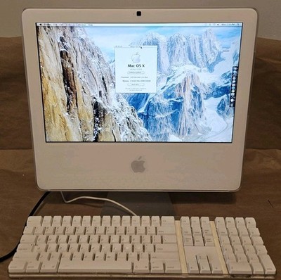 Apple iMac 17'' Desktop iMac4,1 A1173 Intel Core Duo 1.83Ghz 2 GB RAM  - TESTED