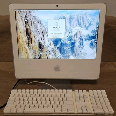 #ad Apple iMac 17quot; Desktop iMac41 A1173 Intel Core Duo 1.83Ghz 2 GB RAM TESTED $149.99