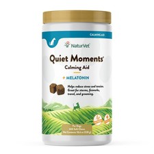 NaturVet, Quiet Moments Plus Melatonin, Soft Chews for Dogs, 240 ct.
