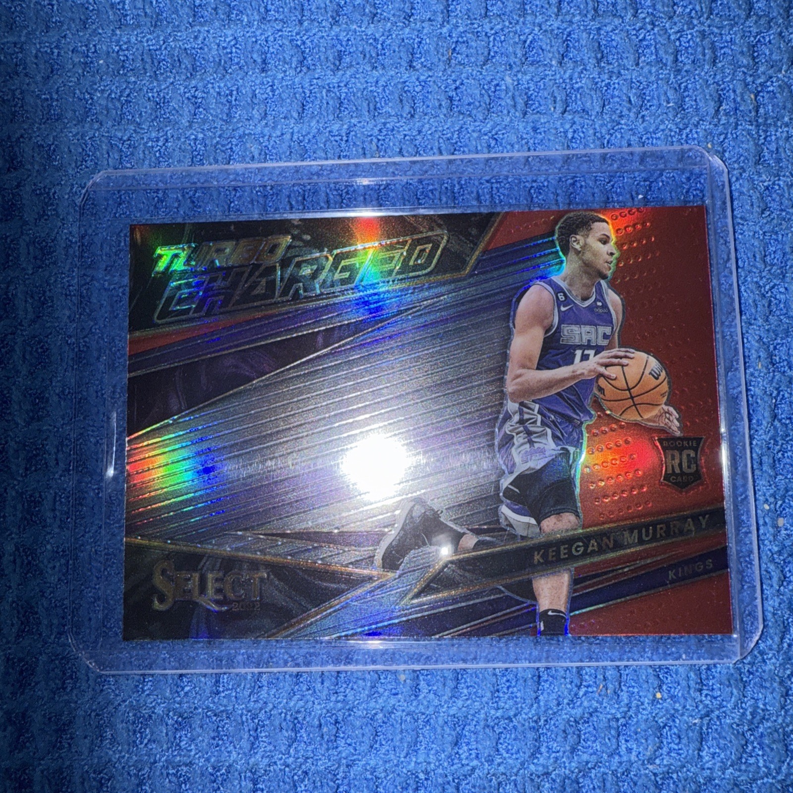 2022-23 Panini Select - Turbocharged Keegan Murray #4 Red Prizm (RC)