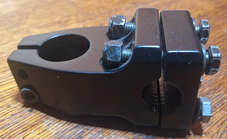 Vintage Black Free Agent Bmx Stem 1 1/8 Threadless Front Load (Redline, GT,Dyno) - Image 2 of 4