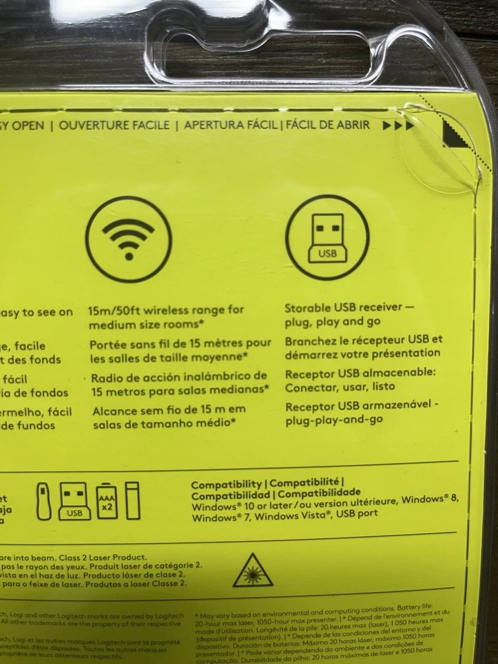 Logitech R400  Presentation Remote - NEW Free Shipping 🇺🇸 - Image 4 of 4