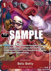 Belo Betty OP05-015 Alternate Art Awakening of the New Era