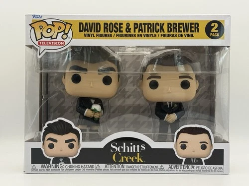 Funko Pop Television: Schitt’s Creek David Rose & Patrick Brewer 2-Pack