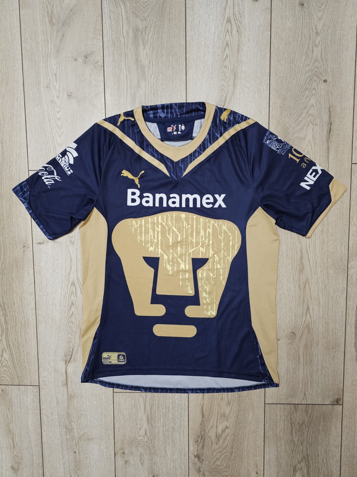 PUMAS UNAM 2009 2010 AWAY VINTAGE FOOTBALL SHIRT MEXICO SOCCER JERSEY S PUMA