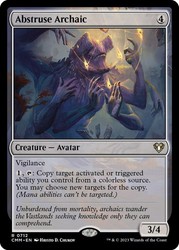 Abstruse Archaic - Commander Masters #712