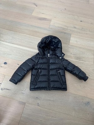 Auth Moncler Kid's Black New Maya Puffer Down Jacket Size 4 | eBay