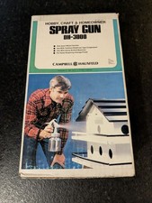 Campbell Hausfeld Spray Gun Dh-3000 Paint Sprayer Nos New In Box Rare Vintage Campbell Hausfeld Spray Gun Dh-3000 Paint Sprayer Nos New In Box Rare Vintage