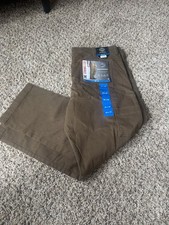 NWT Weatherproof Men's Straight Fit The Commuter Flex Waistband Pant Cedar 38X30
