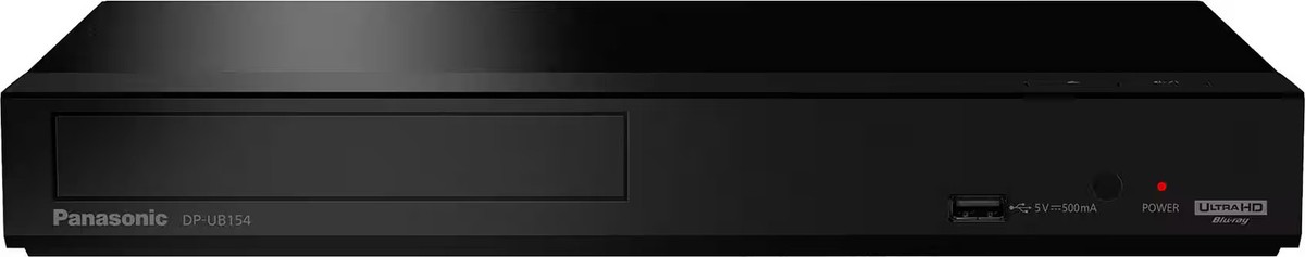 Panasonic - 4K Ultra HD Audio DVD/CD/3D Blu-Ray Player, DP-UB154P