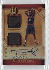 2016 Panini Gold Standard Rookie Jersey Double 134/149 Taurean Prince Auto 1pi2