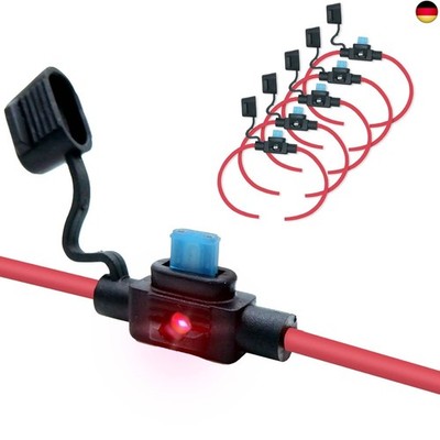5 Pack wasserdichte Teile, entsprechen dem IP67-Standard, Micro 2 Flachsicherung
