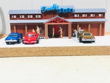 Double Deuce H.O. Scale For Slot Car Display.