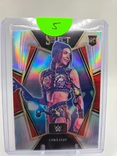 2022 Panini Select WWE - Cora Jade #121 Silver Prizms Parallel RC Rookie Card