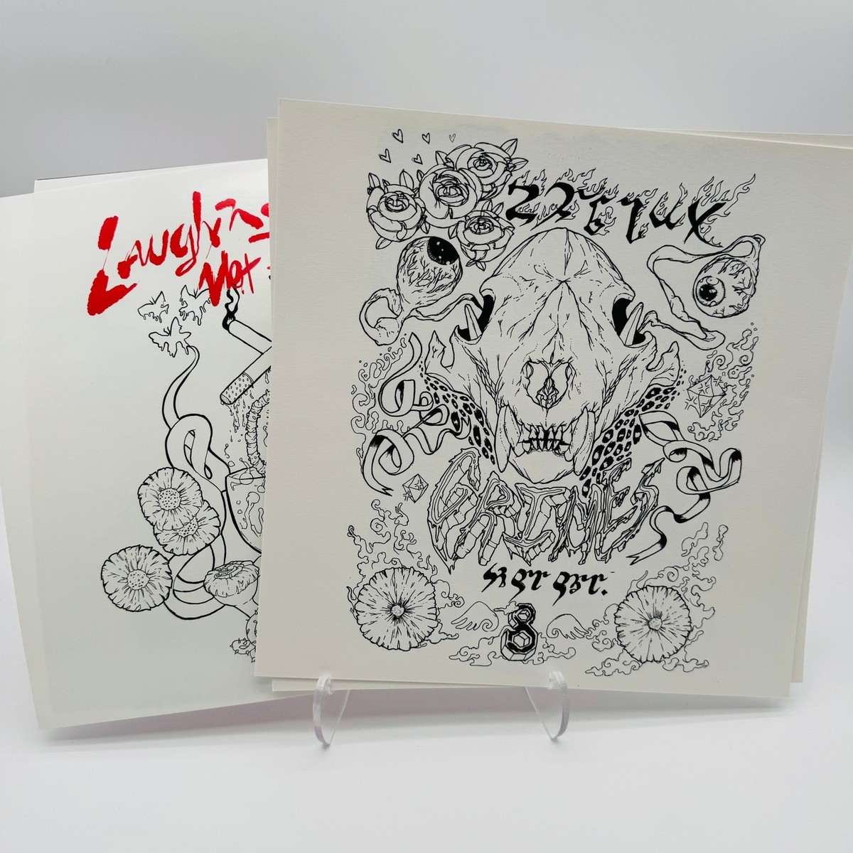 Grimes iv Art Angels 2015/2020 限定8部 入手困難 Grimes Art Angels Vinyl LP Record with Art Prints Inserts 4AD 2015
