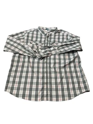 Columbia Men Multicolor Plaid Long Sleeve Button Down Shirt Size XXLarge - Image 1 of 4