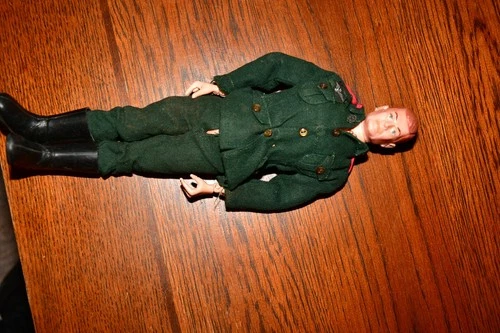 Vintage Gi Joe German Soldier 1964 SOTW Red Hair Clothes Figure