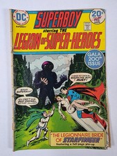SUPERBOY starring THE LEGION OF SUPER-HEROES 200 DC Comics Bronze Age 1973