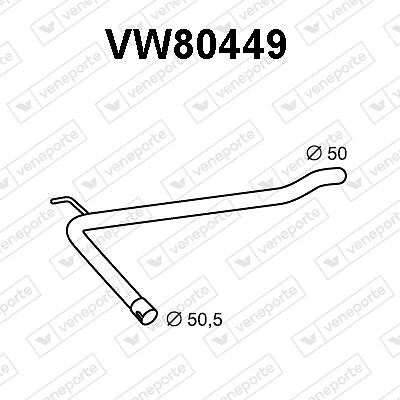Tuyau d'échappement VW Transporter T4 résoud fuite et bruit moteur camionnette 2.4 D