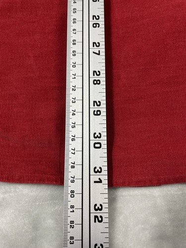 Tommy Hilfiger rotes klassisches Cordhemd mit Knopfleiste XL Herren Langarm - Bild 4 von 8