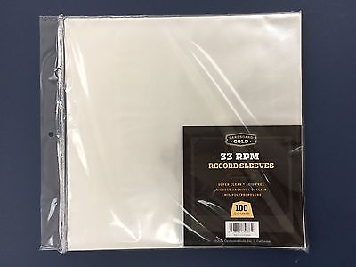 Buy 200 Clear Poly Plastic LP Outer Sleeves 2 Mil 12 Vinyl 33rpm Record Album Cover