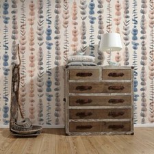 AS Creation Botanical Leaf Pattern Wallpaper Leaves Stripe Motif Textured