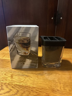 Corkcicle Whiskey Wedge - Double Old Fashioned Glass + Silicone Ice Form
