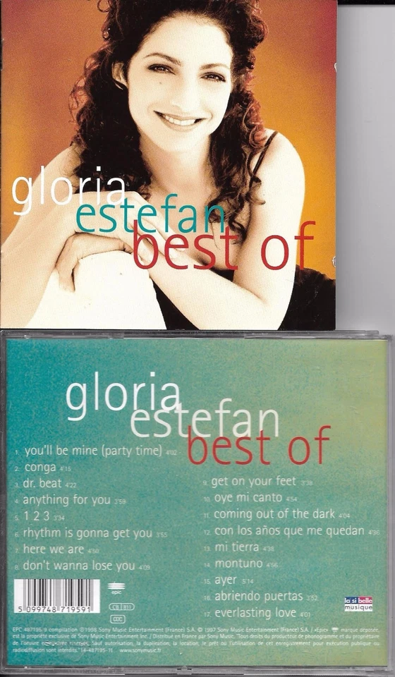 CD 17 TITRES GLORIA ESTEFAN THE BEST OF 1998 PRESSAGE FRANCE - Photo 1/1