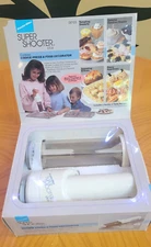 Proctor Silex Super Shooter Plus Cordless Cookie Press & Food Decorator w/BOX