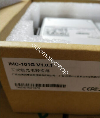 1PC NEW MOXA IMC-101G V1.0.1 INDUSTRIAL MEDIA CONVERTER Shipping DHL or FedEX #