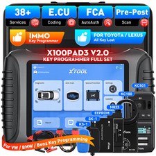 XTOOL X100 PAD3 KC501 SK1 KS-1 M822 Car IMMO ...
