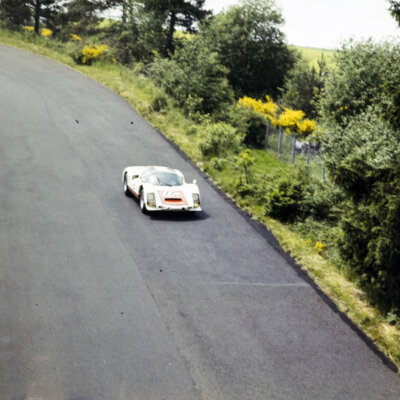 Hans Herrmann Dieter Glemser Porsche 906 E 1966 Motor Racing Old Photo 6